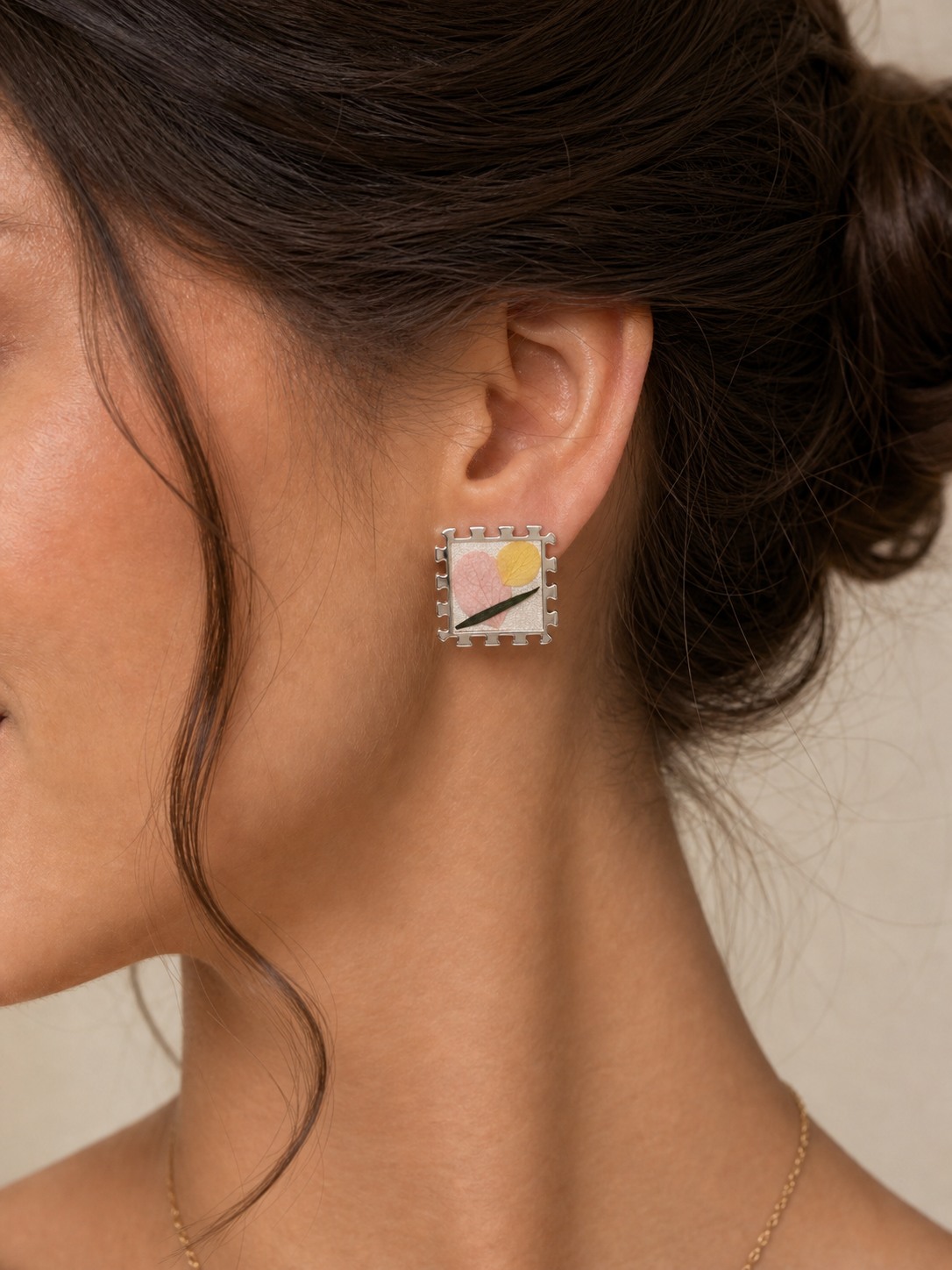 As an earring